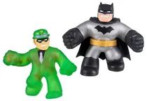 Bonecos Elásticos Heroes Of Goo Jit Zu Mettalic Batman VD The Riddler Moose - 41228