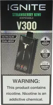 Vape Descartável Ignite V300 Strawberry Kiwi 30000 Puffs