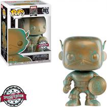 Funko Pop Marvel 80 Years Exclusive - Captain America Patina 497