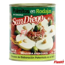 Palmito Em Rodela San Diego Lata 420G