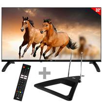 Smart TV LED 32" BAK BK-32S Full HD Android Wi-Fi com Conversor Digital + Antena BK-ANT187