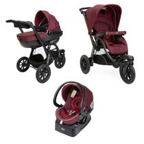 Chicco Juvenile Trio ACTIV3 With Kit Car Burgundy Powder Detalles En El Producto 0M+ s/C