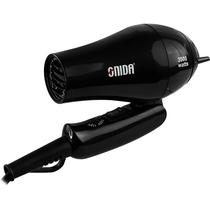 Onida Secador de Cabello ON-219 Mini Hair Dryer Plastico 110 - 220V Negro