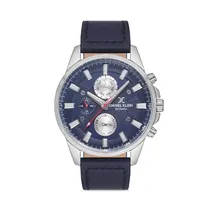 Relógio Analógico Masculino Daniel Klein Exclusive DK.1.12609-3 - Prata/Azul