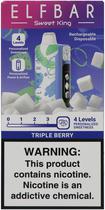 Vape Descartavel Elf Bar Sweet King Triple Berry 40000 Puffs