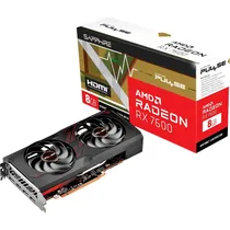 Placa de Vídeo Sapphire Radeon RX 7600 Pulse 8 GB GDDR6 (11324-01-20G)