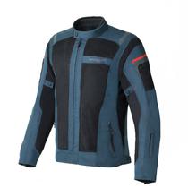 Jaqueta para Motociclista Seventy Degrees Summer Touring SD-JT56 - Tamanho XXL - Azul e Preto