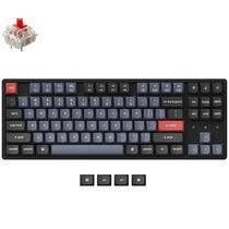 Teclado Gamer Mecanico Keychron K8 Pro RGB Sem Fio Switch Red - Preto (Ingles)