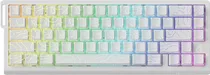 Teclado Attack Shark X68 He RGB White-Contour Line (Inglês com Fio) Switch Magnetic