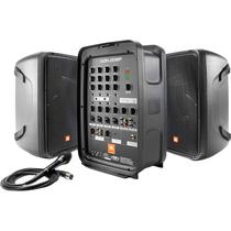 Kit de Alto Falante JBL Eon 208 Professional 8" 8CH Bluetooth - Preto