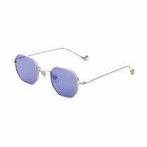 Oculos de Sol Feminino Daniel Klein DK4183-C4 - Dourado/Roxo