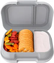 Lancheira Escolar Bentgo Kids Snack Container - BGKDSNK-Y Grey