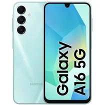 Celular Samsung Galaxy A16 5G A166M 6GB de Ram / 128GB / Tela 6.7" / Dual Sim 5G - Light Verde (Global)