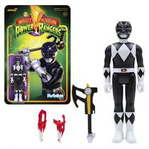 Boneco SUPER7 Power Rangers Black Ranger 13786