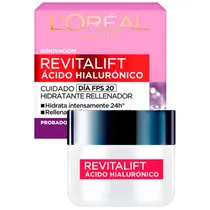 Creme L’Oréal Revitalift Ácido Hialurônico Dia FPS20+ 50ML