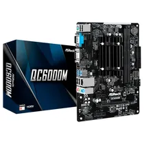 Placa Mãe Asrock QC6000M + Cpu AMD E2-6110 VGA / DDR3