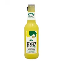 Bebida Gaseificada Freez Mix Abacaxi e Coco 275ML (Sem Alcool)