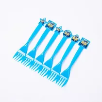 Garfos Descartaveis para Festa Party Favlors Minions 10PCS