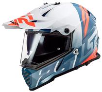 Capacete para Moto LS2 Pioneer Evo Evolve MX436 - Tamanho s (55-56) - Branco