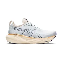 Tênis Asics Gel-Nimbus 25 Feminino Azul Claro/Bege 1012B491-400