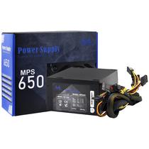 Fonte de Alimentacao para PC Mtek MPS-650 ATX 650W/Bivolt - Preto