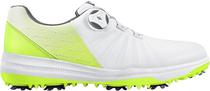 Outlet Tenis para Golfe PGM XZ178 Branco/Verde Fluorescente - Masculino