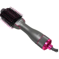 Cepillo Secador 2X1 Quanta QTES6000N 2T/1300W/Soport 2V- Gris/Rosa (Caja Fea)