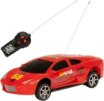 Carrinho Hot Wheels Speed Sprint R/C Vermelho Fun Max - 6213/6219