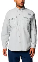 Camisa Columbia Bahama II 1011621-018 Cool Grey - Masculina
