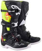 Bota para Moto Alpinestars Tech 5 /USA10/EU44.5 - Black/Yellow Fluor