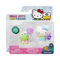 Figuras Jazwares Hello Kitty And Friends Series 2 Keroppi & Hello Kitty HKT0159