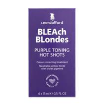 Lee Stafford Capilar Bleach Blondes Purple Toning Hot Shots 4X150ML s/C