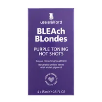 Lee Stafford Capilar Bleach Blondes Purple Toning Hot Shots 4X150ML s/C