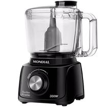 Mini Processador de Alimentos Mondial Turbo Pratic MP-16-B 500 ML 220V ~ 50/60 HZ - Preto