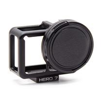 Caixa de Protecao Em Aluminio Gopower GPR507 com Filtro Uv 52MM para Gopro Hero 5 e 6 - Preto