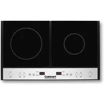Cooktop de Indução Dupla Cuisinart ICT-60P1 110V - Preto