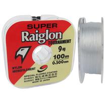 Linha Monofilamento Marine Sports Super Raiglon 9LB 0.500MM -100M