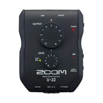 Interface de Áudio Zoom U-22