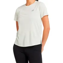 Camiseta New Balance Feminino Poly Tee Athletics XS Branco - WT41253NMA