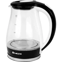 Chaleira Elétrica de Vidro Mox MO-EK22 2000W 2L 110V - Black