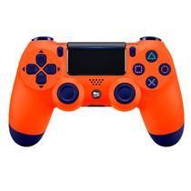 Controle Play Game Dualshock 4 Sem Fio para PS4 - Laranja