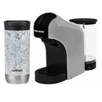 Cafeteira Megastar CAFO2G+Contigo Huron Glass - Preto