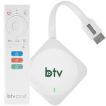 Receptor Fta BTV Cast BC13 4K Ultra HD com Wi-Fi de 8GB/2GB Ram - Branco