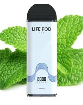 Refil Life Pod 8000 Puffs - Menthol