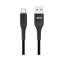 Cable Hye HYE-25BC USB-A A USB-C 1.2M Negro