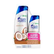 Kit Shampoo Head Shoulders Hidratacin 375ML + 180ML