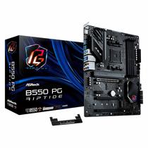 Placa Mae Asrock B550 PG Riptide 4XDDR4 Socket AM4 Chipset AMD B550 ATX