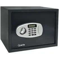 Cofre Digital Quanta QTCOF25 25 Litros Senha de 8 Dígitos A Pilha - Cinza
