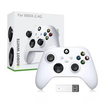 Controle Game Acc. Sem Fio For XBOX-2.4G Wireless - Robot White