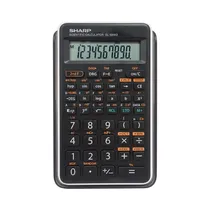 Calculadora Científica Sharp EL-501X2B-WH Negro
